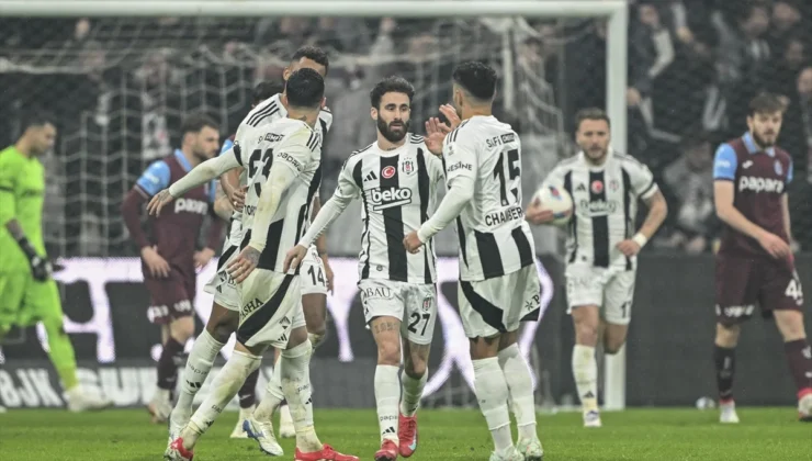 Beşiktaş, Trabzonspor’u Geriden Gelerek 2-1 Yendi